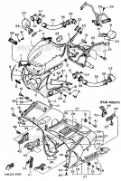 CARENAGE AVANT pour Yamaha FZR 1989