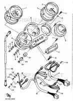 COMPTEUR  pour Yamaha FZR 1989