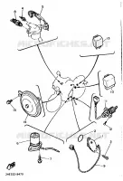 ELECTRIQUE 2 pour Yamaha FZR 1989