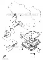 RADIATEUR D'HUILE / ECHANGEUR pour Yamaha FZR 1992