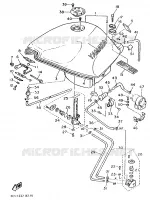 RESERVOIR A ESSENCE pour Yamaha FZR 1988
