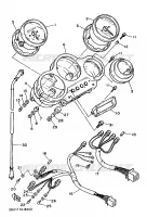 COMPTEUR  pour Yamaha FZR 1988