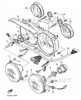 PHARE  pour Yamaha FZR 1988