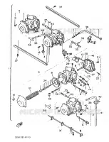 CARBURATEUR pour Yamaha FZR 1988