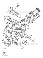 CADRE pour Yamaha FZR 1988