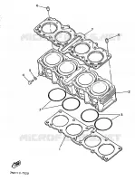 CYLINDRE pour Yamaha FZR 1988
