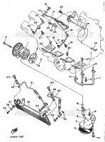 POMPE A HUILE pour Yamaha FZR 1988