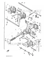 CARBURATEUR pour Yamaha FZR 1988