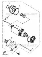DEMARREUR pour Yamaha FZR 1988