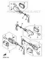 CLIGNOTANT pour Yamaha FZR 1988