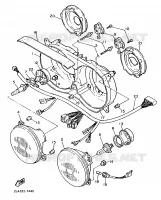 PHARE  pour Yamaha FZR 1988