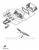 FEU ARRIERE pour Yamaha FZR 1988