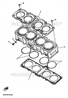 CYLINDRE pour Yamaha FZR 1989