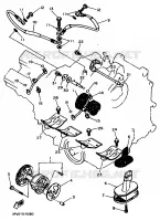 POMPE A HUILE pour Yamaha FZR 1989