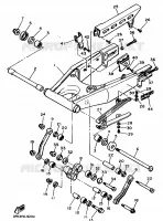 BRAS ARRIERE pour Yamaha FZR 1989