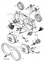 ALTERNATIVE PHARE pour Yamaha FZR 1989