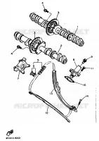 ARBRE A CAMES / CHAINE DE DISTRIBUTION pour Yamaha FZR 1989