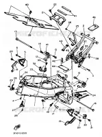 CADRE pour Yamaha FZR 1989