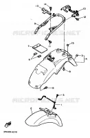GARDE BOUE pour Yamaha FZR 1989