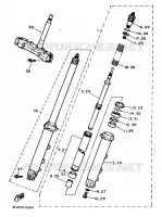 FOURCHE pour Yamaha FZR 1989