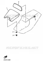 SELLE pour Yamaha FZR 1989