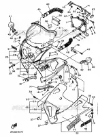 CARENAGES 1  pour Yamaha FZR 1989
