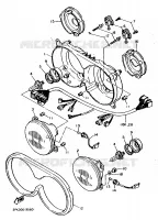 ALTERNATIVE PHARE pour Yamaha FZR 1989