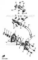 POMPE A EAU pour Yamaha FZR 1989