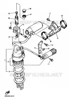 AMORTISSEUR ARRIERE pour Yamaha FZR 1989