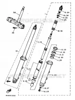 FOURCHE pour Yamaha FZR 1989
