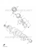 VILEBREQUIN / PISTON pour Yamaha FAZER 2004