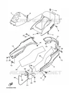 COUVERCLE LATERAL pour Yamaha MAJESTY 1998