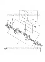 VILEBREQUIN / PISTON pour Yamaha NEXT GENERATION 1997