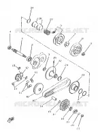 EMBRAYAGE DE DEMARREUR pour Yamaha NEXT GENERATION 1997