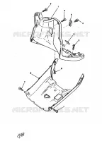 PROTEGE JAMBES pour Yamaha NEXT GENERATION 1997