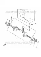 VILEBREQUIN / PISTON pour Yamaha NEXT GENERATION 1997
