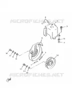TURBINE / CARTERS DE REFROIDISSEMENT pour Yamaha NEXT GENERATION 1997