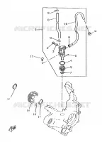POMPE A HUILE pour Yamaha NEXT GENERATION 1997