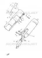 ECHAPPEMENT pour Yamaha NEXT GENERATION 1997