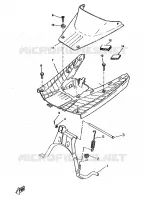 BEQUILLE / REPOSE PIEDS pour Yamaha NEXT GENERATION 1997