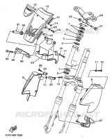 DIRECTION pour Yamaha F1-Z 1997
