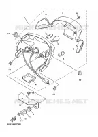 FEU ARRIERE pour Yamaha F1-Z 1997