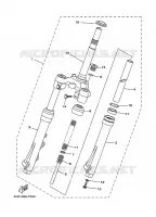 FOURCHE pour Yamaha F1-Z 1997