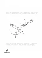 PHARE  pour Yamaha F1-Z 1997