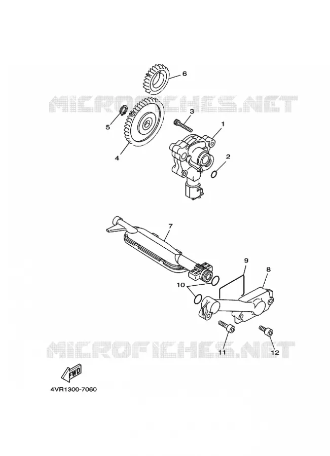 POMPE A HUILE Yamaha MOTO 650 1997 DRAGSTAR  XVS650 DRAGSTAR