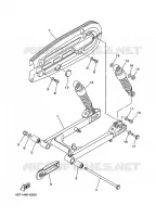 BRAS OSCILLANT / AMORTISSEUR pour Yamaha CRYPTON 1996