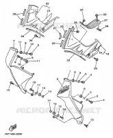 PROTEGE JAMBES pour Yamaha CRYPTON 1996