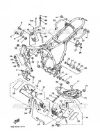 CADRE pour Yamaha XT 1993