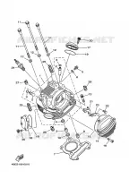 CULASSE pour Yamaha XT 1993