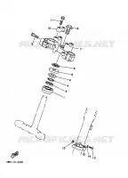 DIRECTION pour Yamaha XT 1993